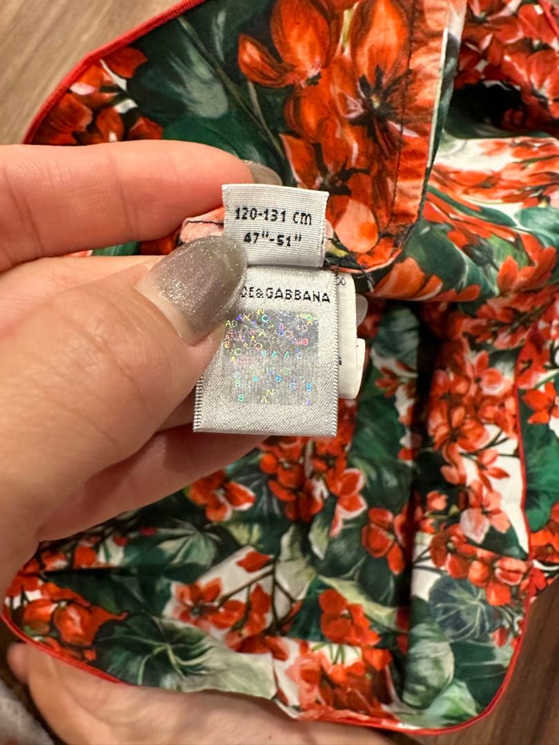 Dolce&gabbana ドルチェ&ガッバーナ　キッズワンピース　お花