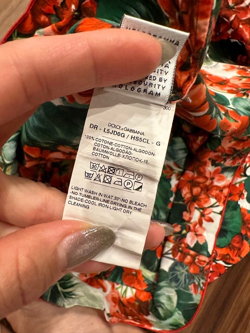 Dolce&gabbana ドルチェ&ガッバーナ　キッズワンピース　お花