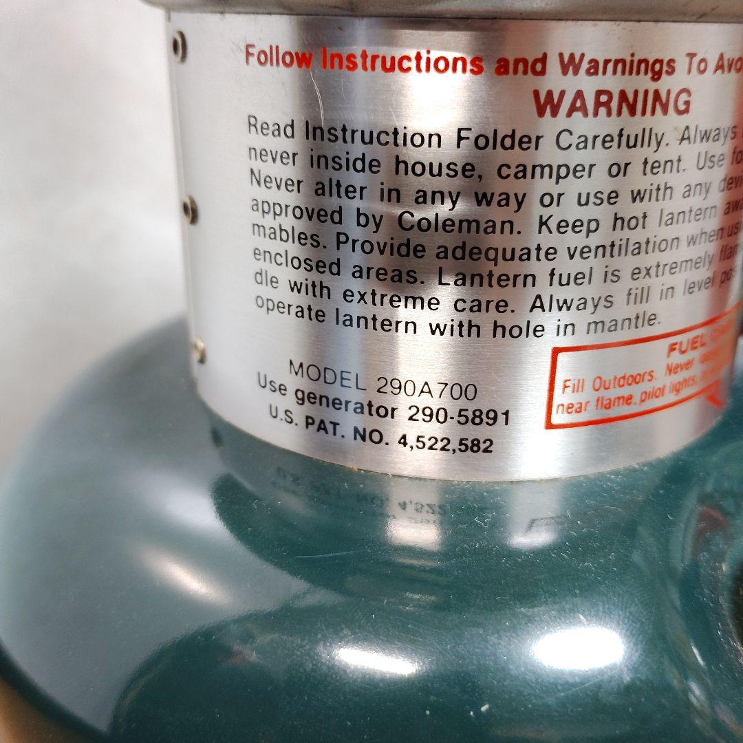 コールマン ランタン 290A700 ランタンケース 赤 旧ロゴ もみの木マーク