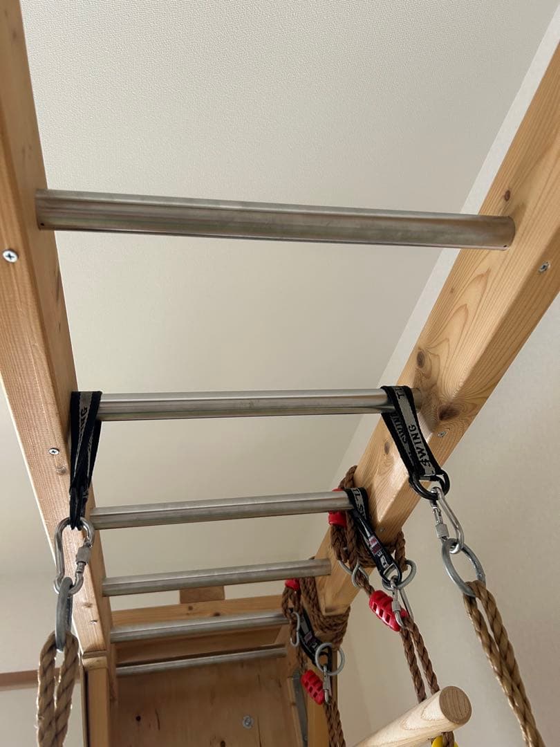 【K.ryo商品】 ボルダリング　雲梯　ブランコ　うんてい　室内　遊具