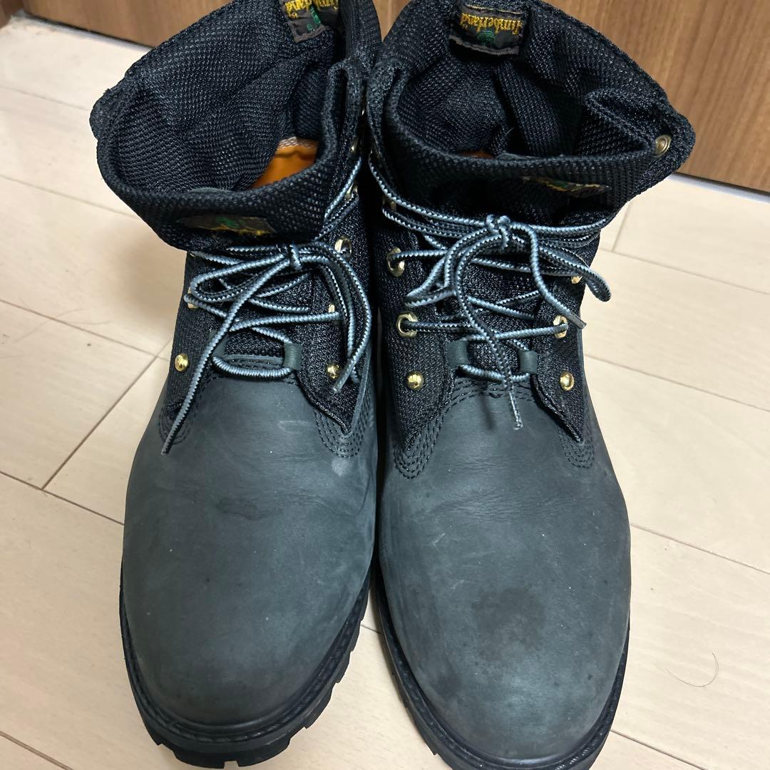 Timberland ブラックブーツ！