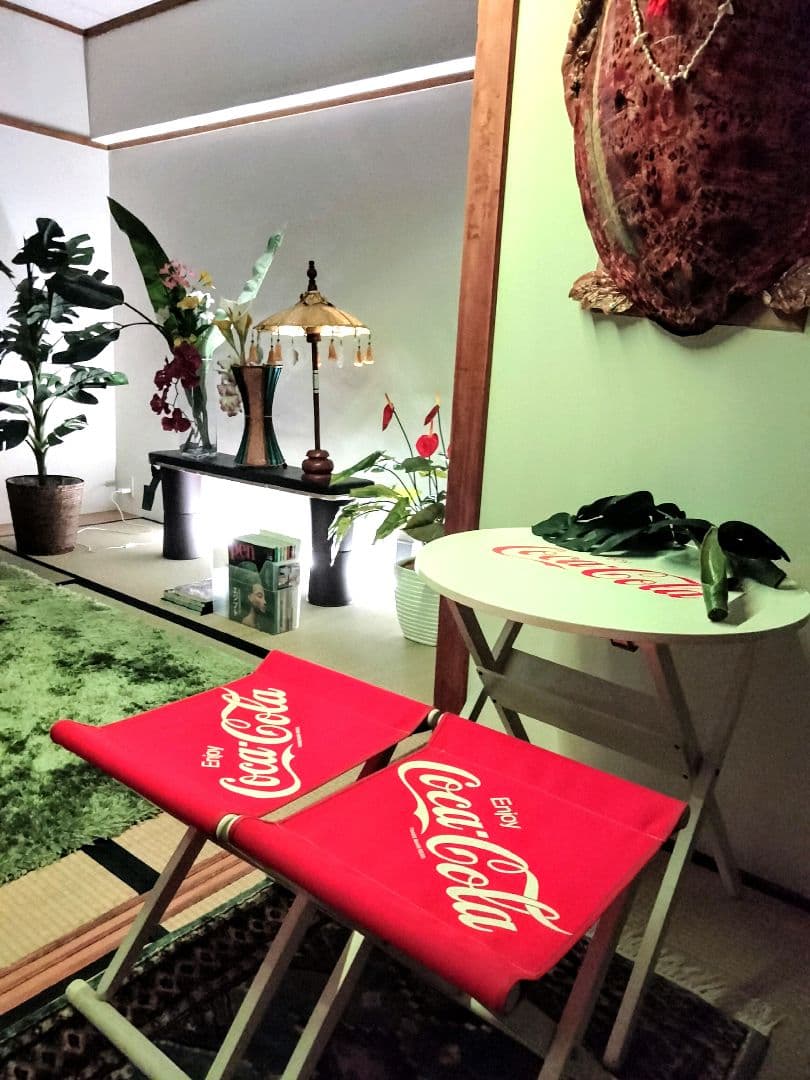 ★Coca-Cola テーブルと椅子セットレア物!!★★★