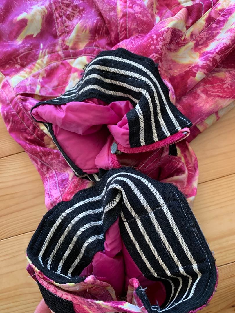 DESCENTE スキーウェア　ピンク　上下セット　レトロ