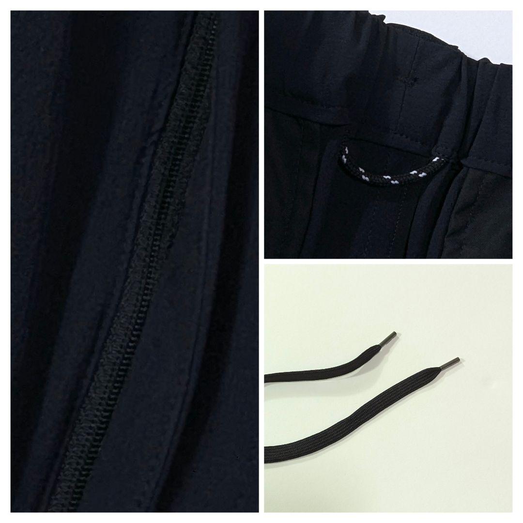 未使用級★BY 360 MASTER　1プリーツ　テーパードイージーパンツ　黒