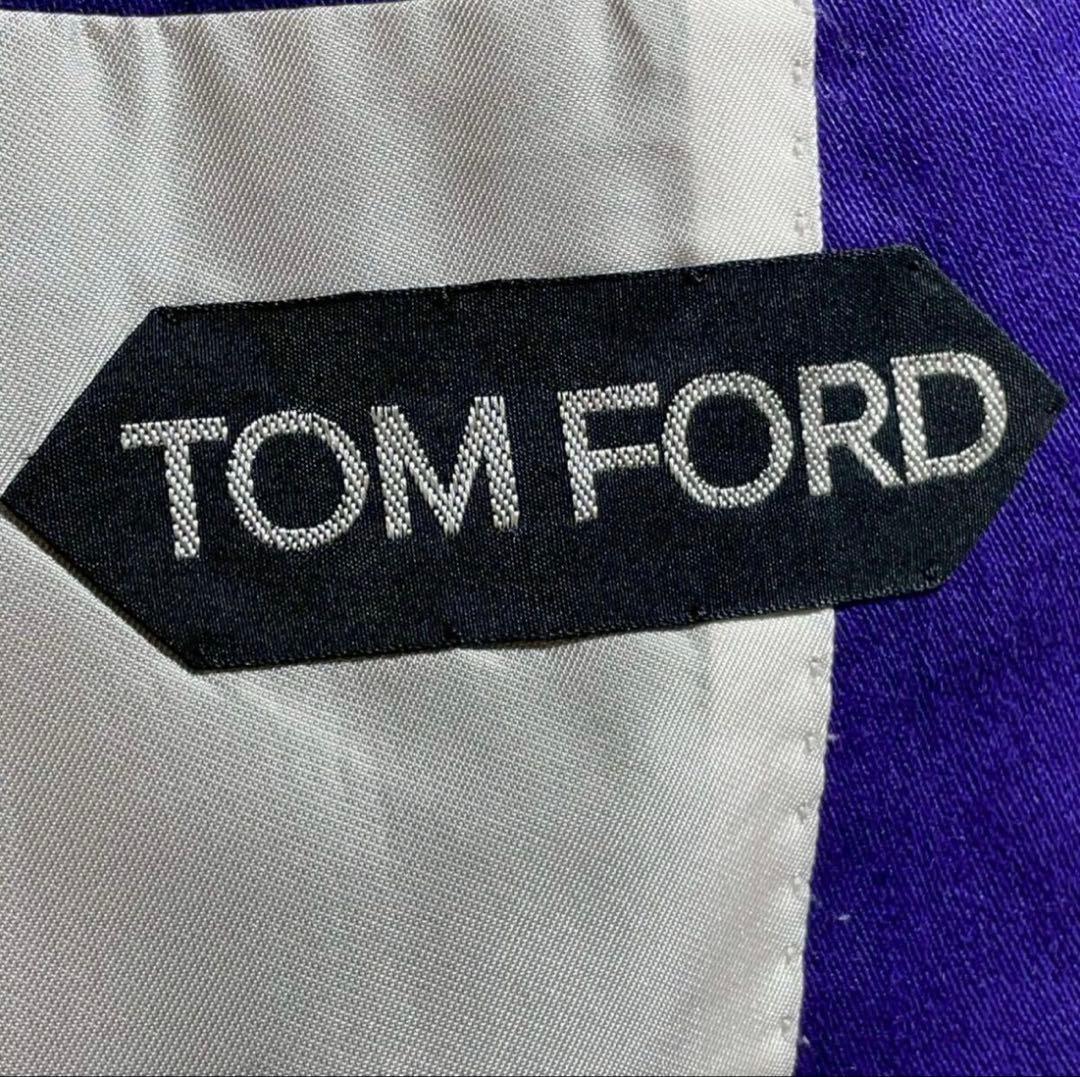 美品✨TOM FORD トムフォード スーツ セットアップ 青紫 46 M