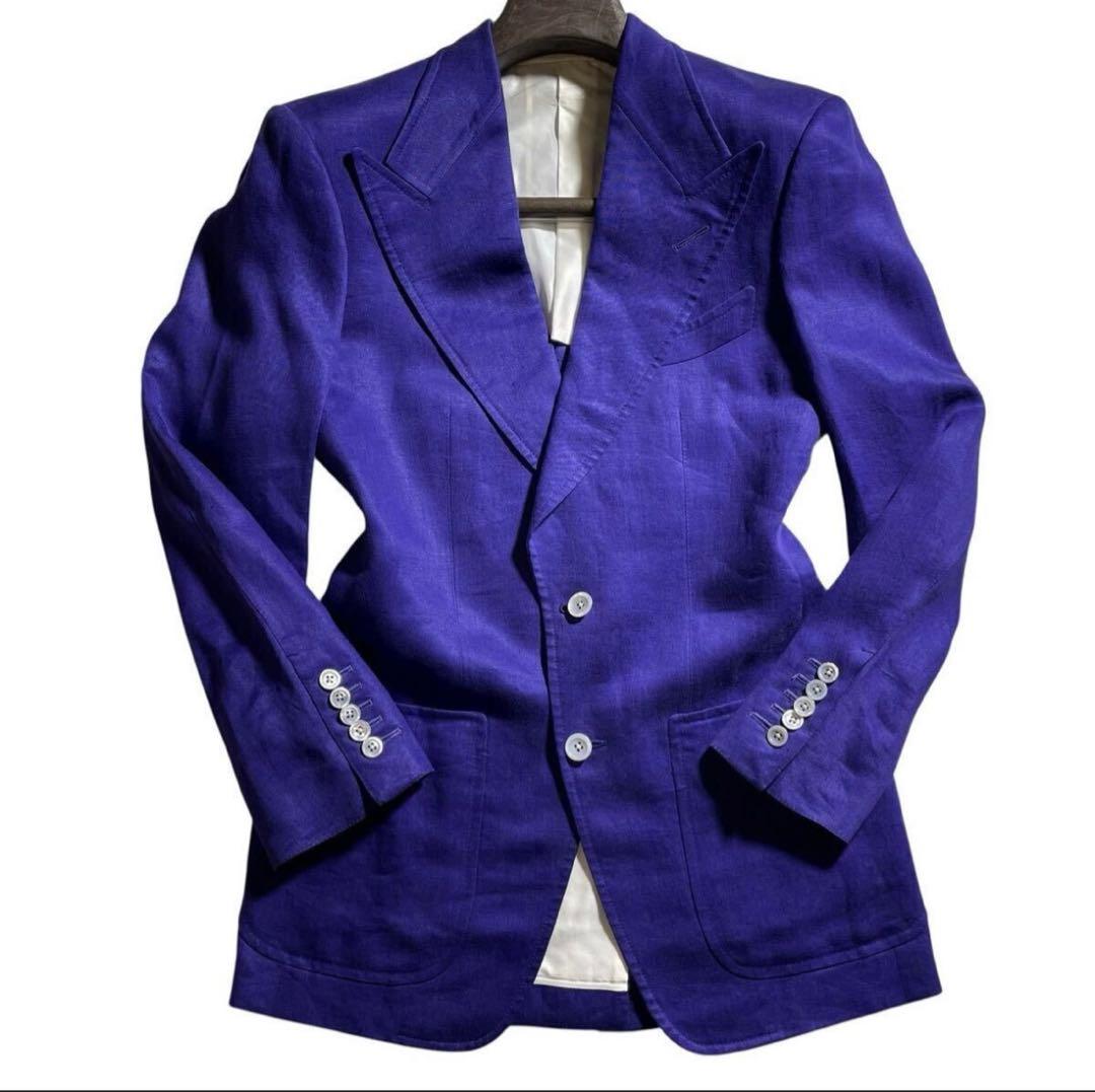 美品✨TOM FORD トムフォード スーツ セットアップ 青紫 46 M