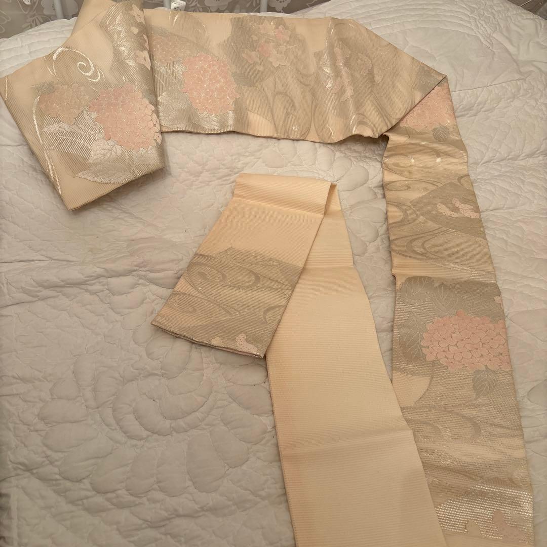 西陣織no.29 絽夏帯 京都名門 まいづる謹製 未使用 9寸名古屋帯