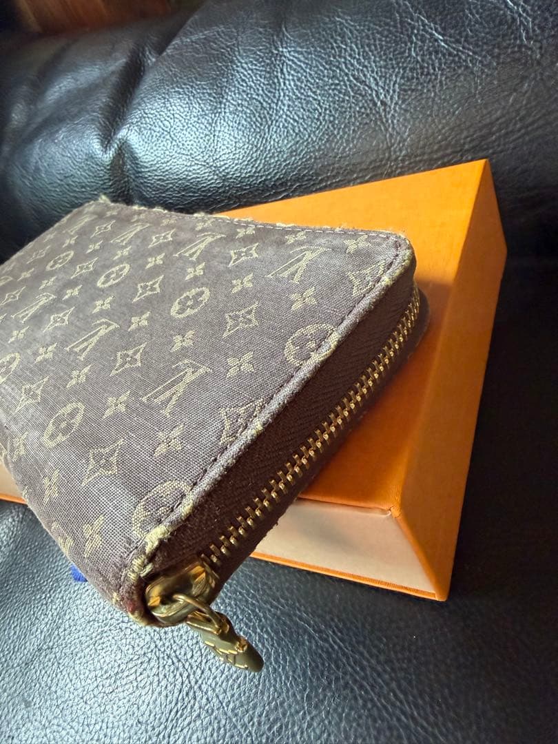 LOUIS VUITTON 長財布モノグラム　ミニラン　美品ジッピーウォレット