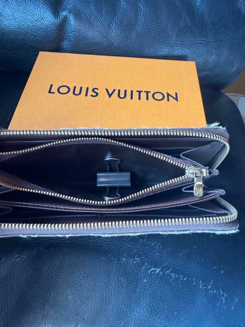 LOUIS VUITTON 長財布モノグラム　ミニラン　美品ジッピーウォレット