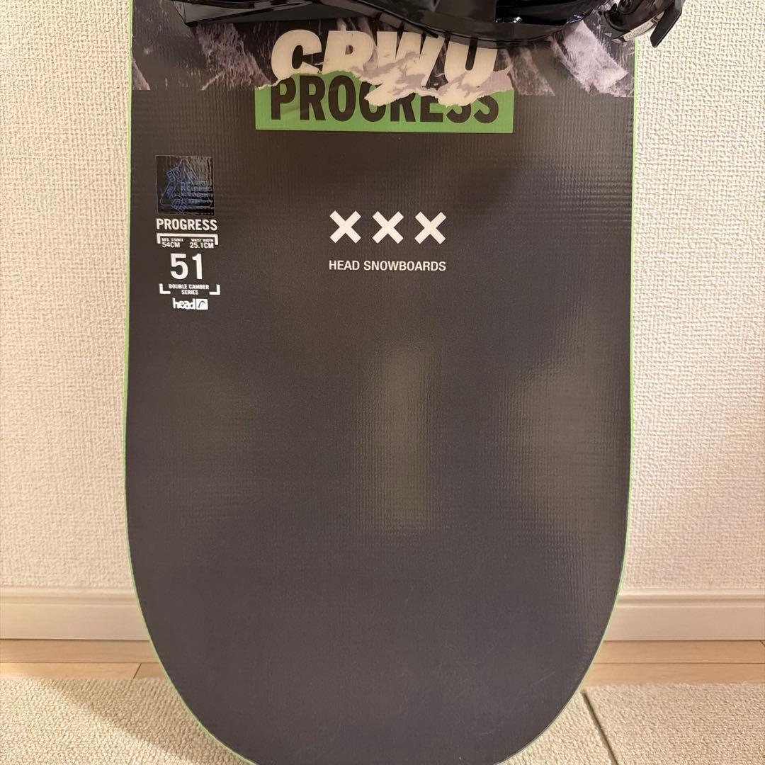 スノーボード　HEAD PROGRESS 2021-2022 ビンディング付き
