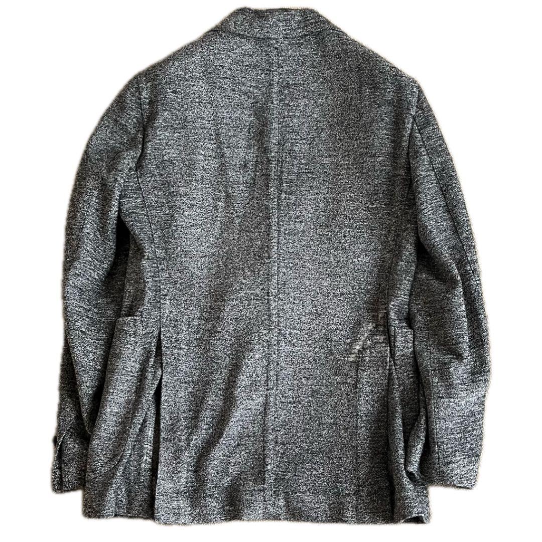 TITO ALLEGRETTO 灰色 ジャケット メランジ ウールコットン M