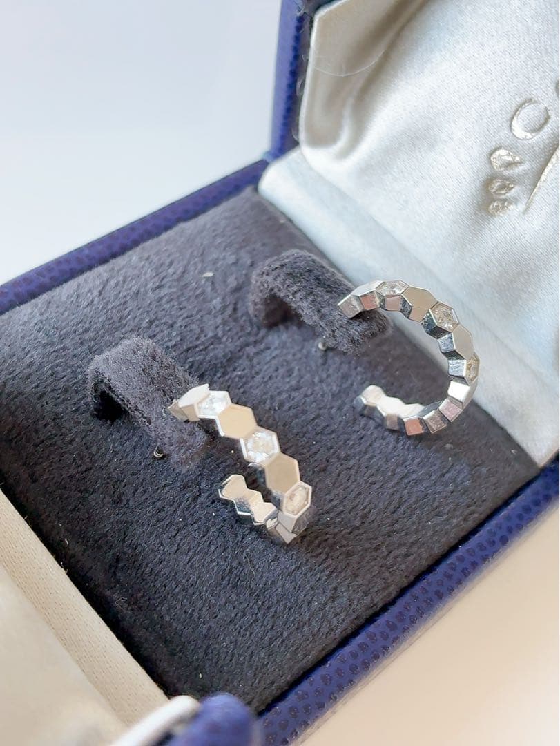 【may】ビー ドゥ ショーメコレクション フープイヤリング リングセット