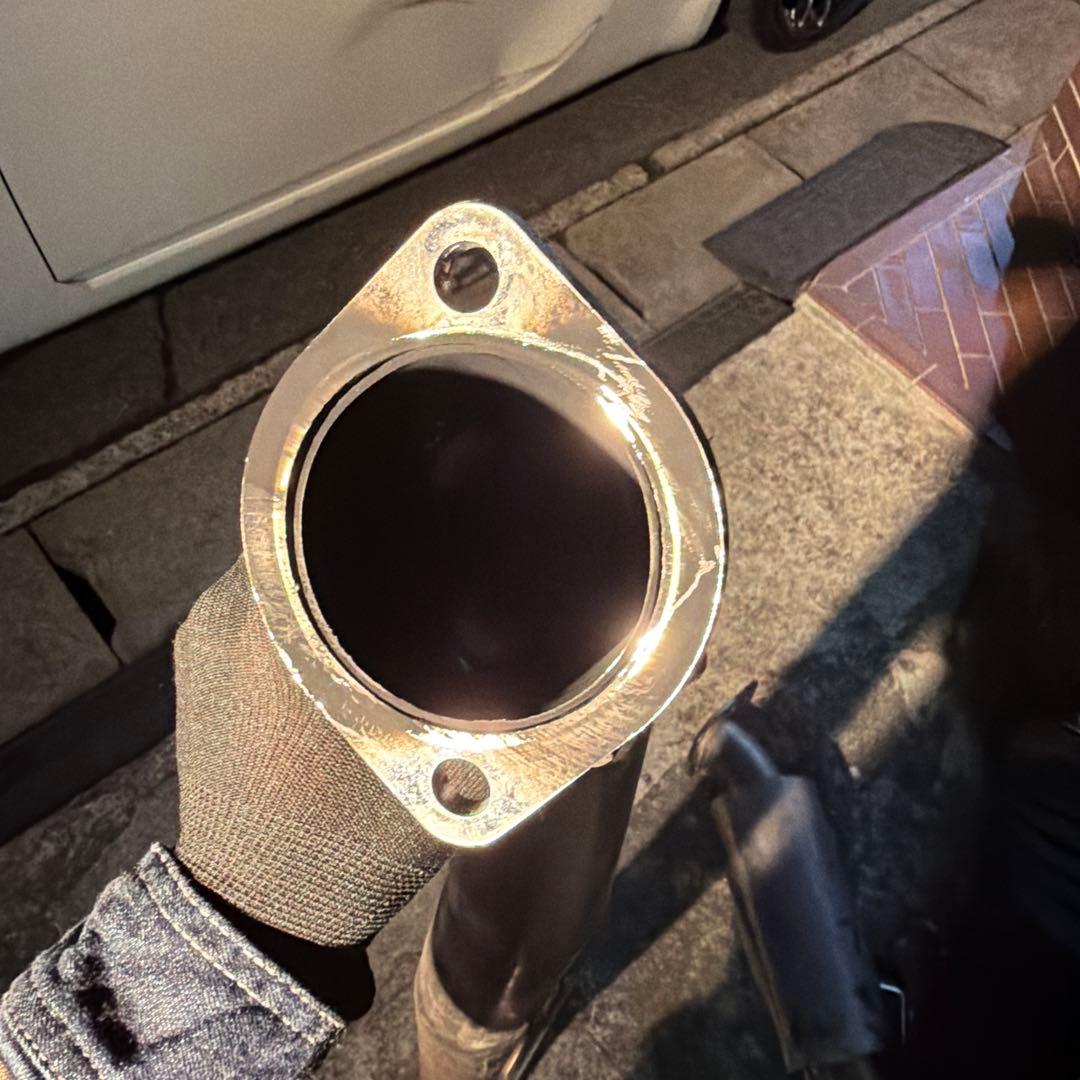 引き取り限定　フェアレディ Z33 サムライパワー　砲弾マフラー