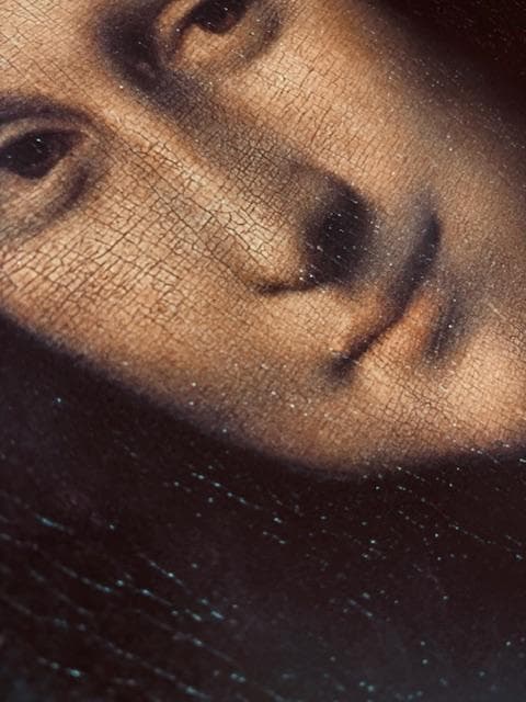 額装品/モナリザ（レオナルド ダ ヴィンチ）アートポスター