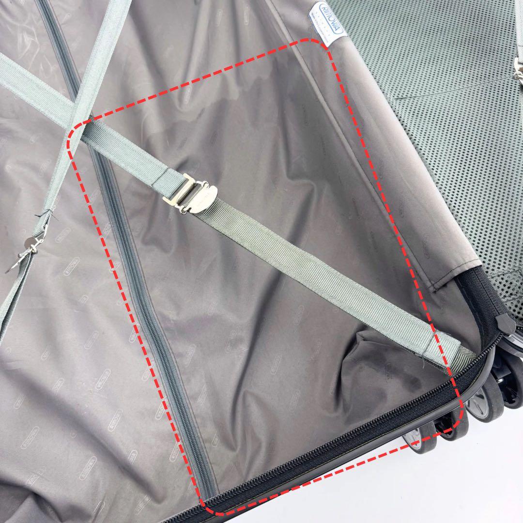 リモワ サルサ 82L 4輪 TSAロック チェックインL シルバーグレー