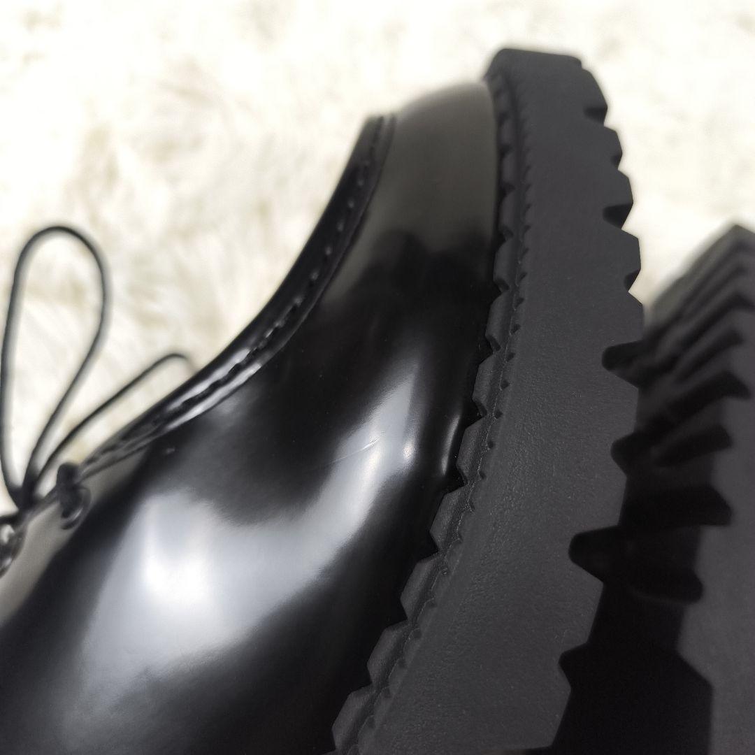 タグ付未使用✨ ユニクロシー レースアップシューズ チロリアンシューズ 黒 26