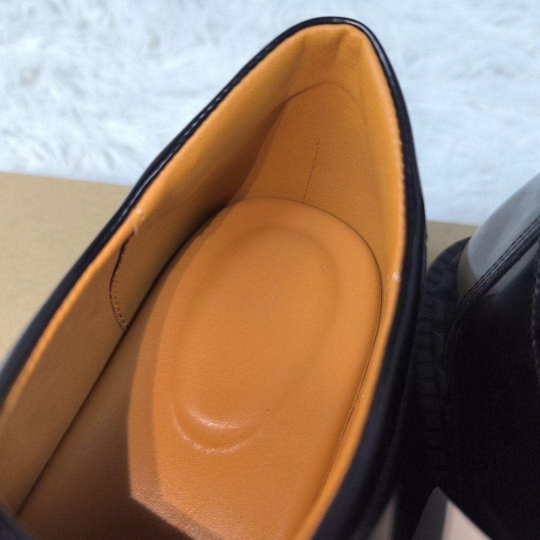 タグ付未使用✨ ユニクロシー レースアップシューズ チロリアンシューズ 黒 26