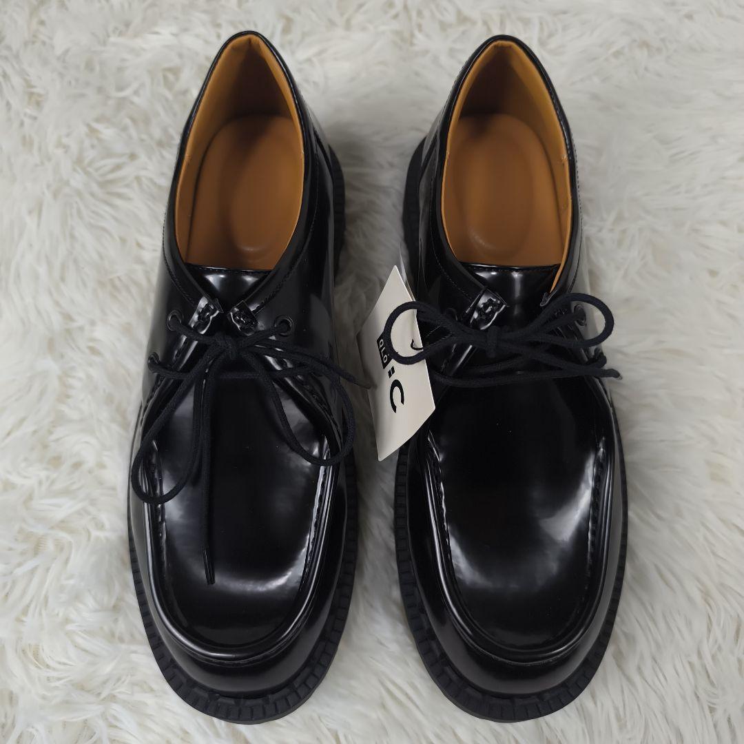タグ付未使用✨ ユニクロシー レースアップシューズ チロリアンシューズ 黒 26
