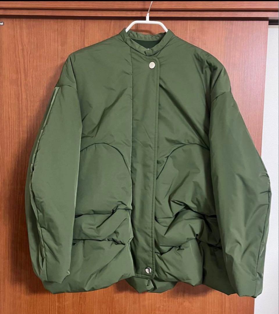 エンフォルド　SOLID BLOUSON カーキ　38