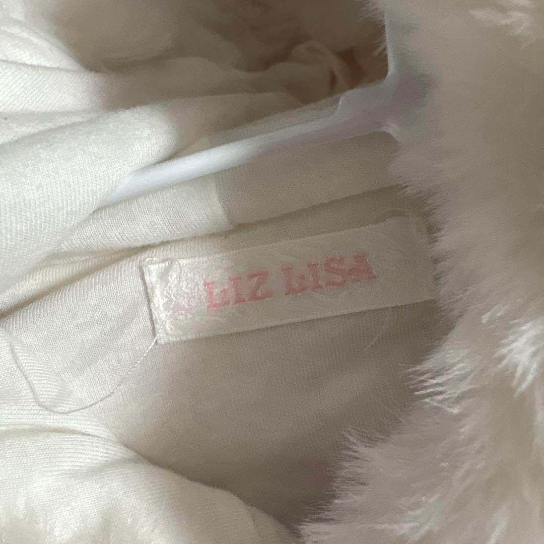 LIZ LISA ピンク ニットポンチョ