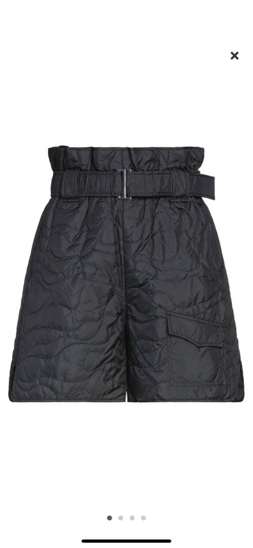 GANNI キルティングショートパンツ