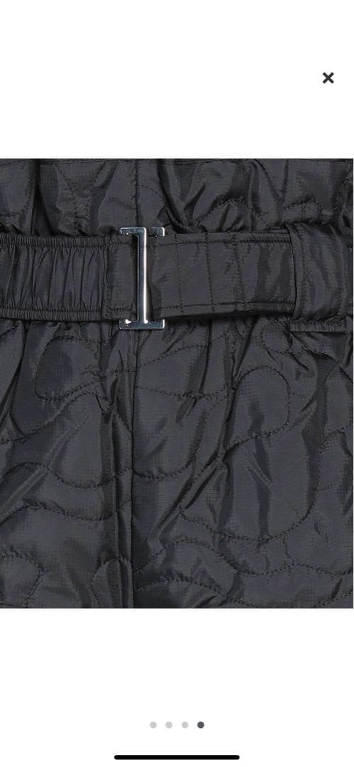 GANNI キルティングショートパンツ