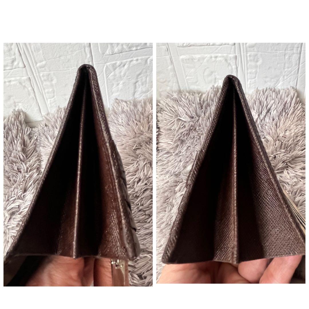 バーバリー　長財布　ノバチェック　軽量　レザー　ブラウン　メンズ　レディース