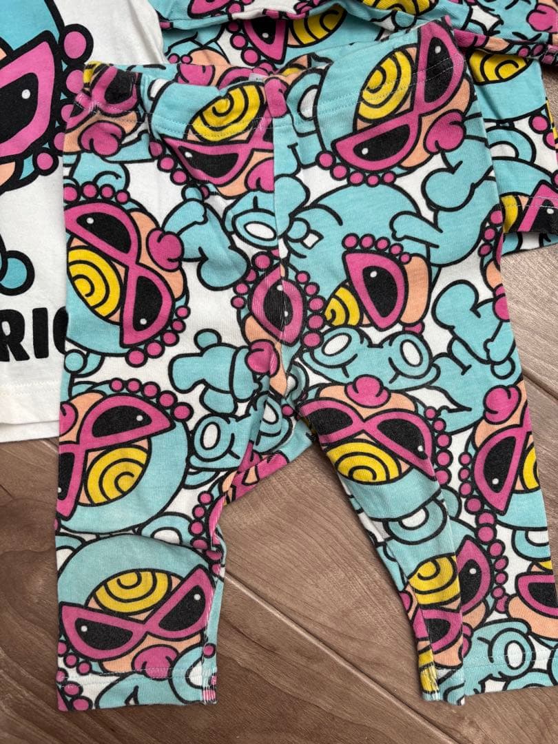 ヒスミニ テディ Tシャツ ロンT レギンスセット