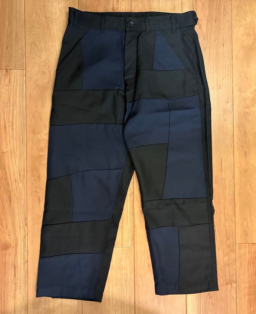 comme des garcons SHIRTパッチワーク　パンツ