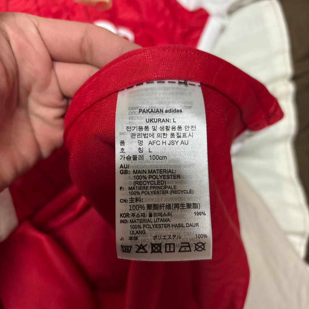 アーセナル 23/24 ホームオーセンティックユニフォーム