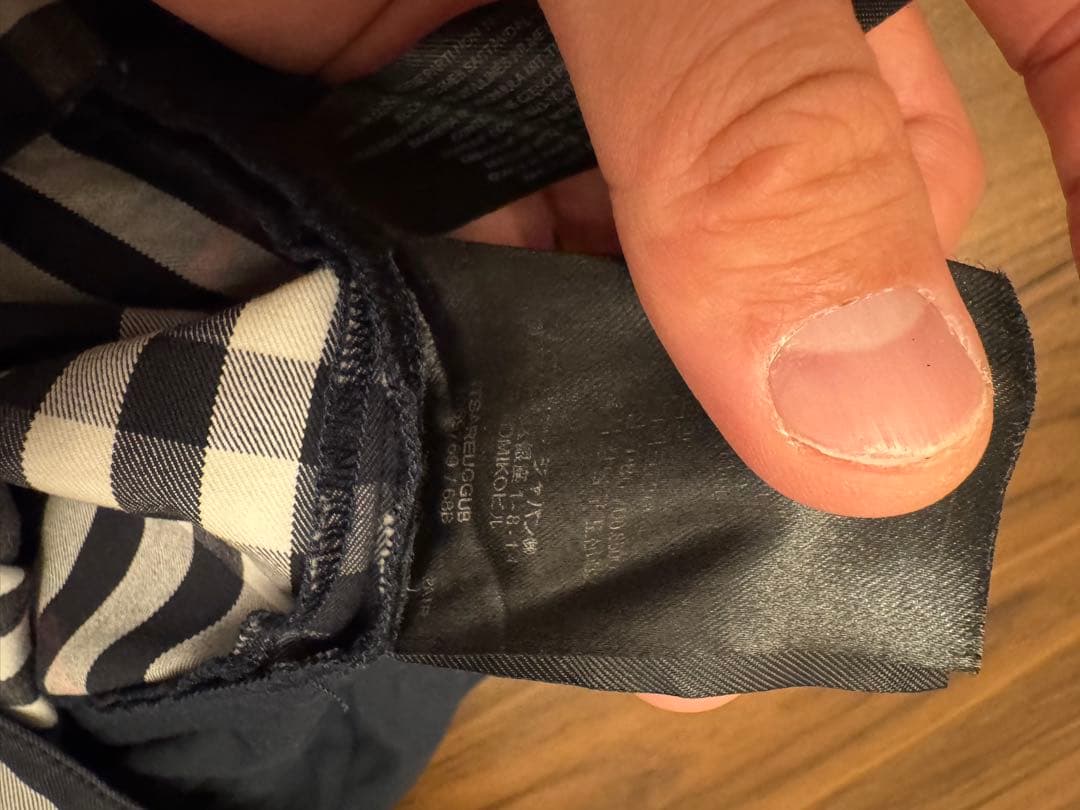 BURBERRY gosha コラボ チェック柄 ショートパンツ XL