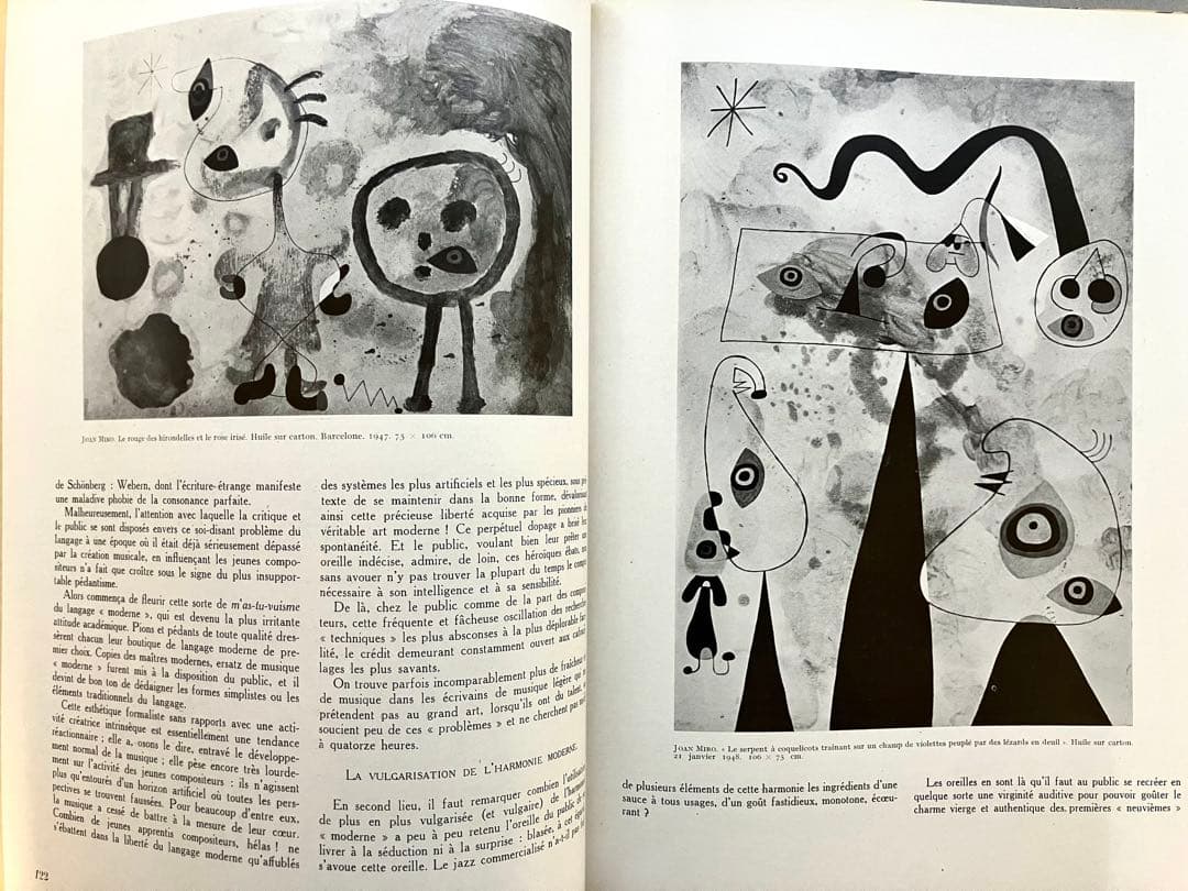 CAHIERS D’ART(カイエ•ダール)第24巻1号-1／1949年