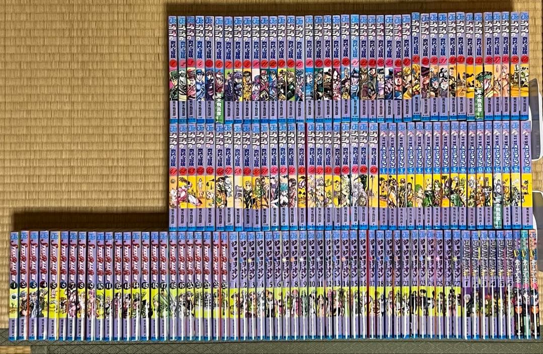 【7.8日限定セール！】ジョジョの奇妙な冒険 全137巻+関連本3冊