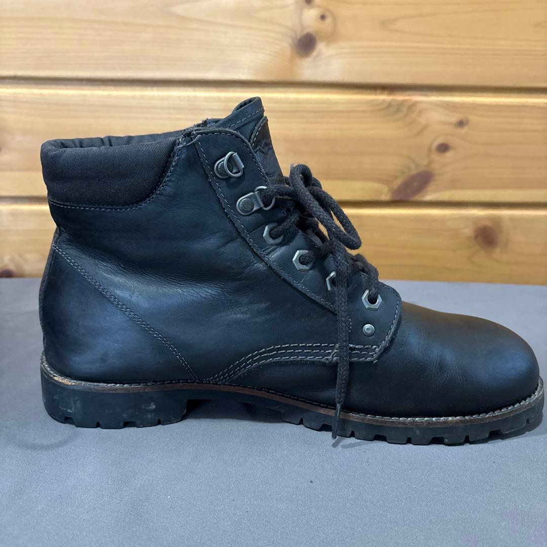 【あいうえお様】DIESEL ディーゼル レザーブーツ ブラック US10