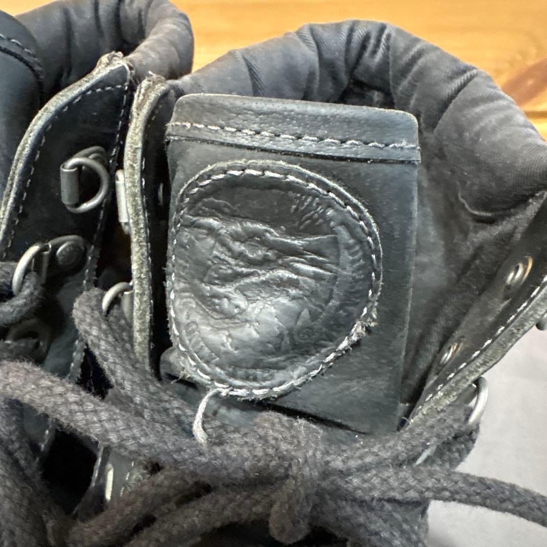 【あいうえお様】DIESEL ディーゼル レザーブーツ ブラック US10