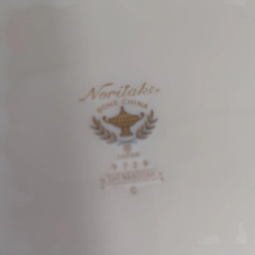 Noritake キャセロール　 蓋付ボウル　 シェナンドー　薔薇　銀縁