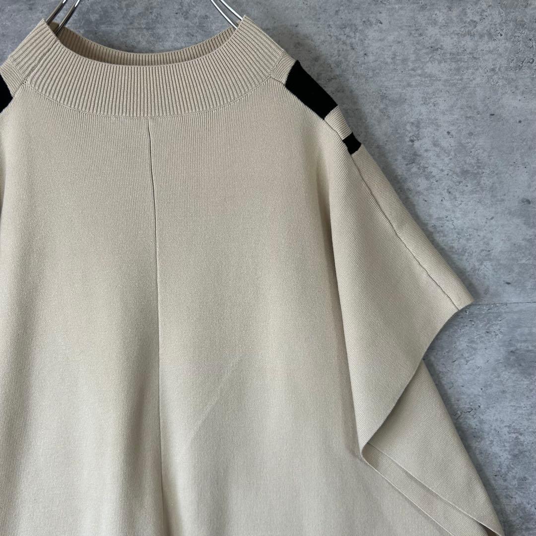 新品未使用　LE PHIL ルフィル　 ラインニットジレ　テールスリット