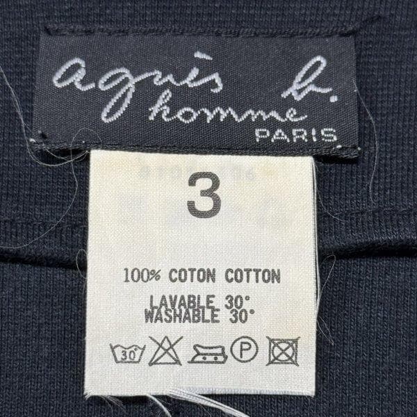 90s agnis.b. HOMME スウェット テーラードジャケット