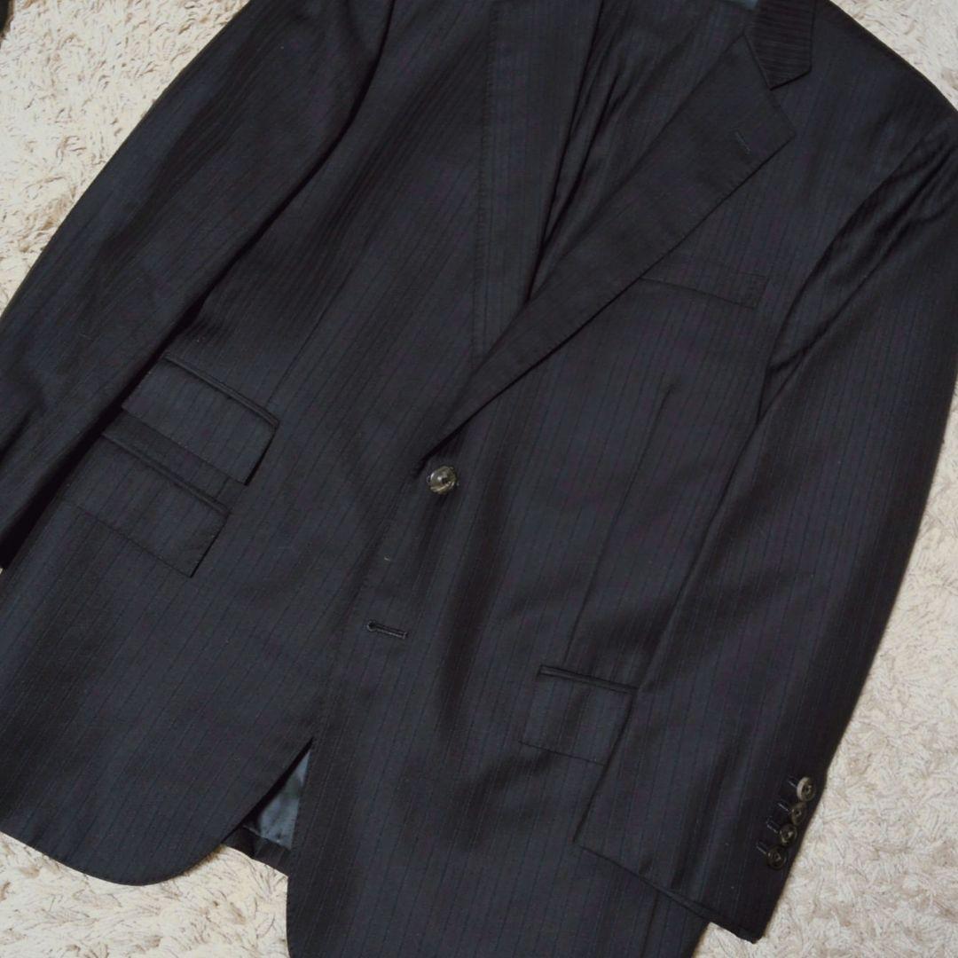 ブルックスブラザーズ セットアップ カノニコ スーパー110’s 濃紺 L相当