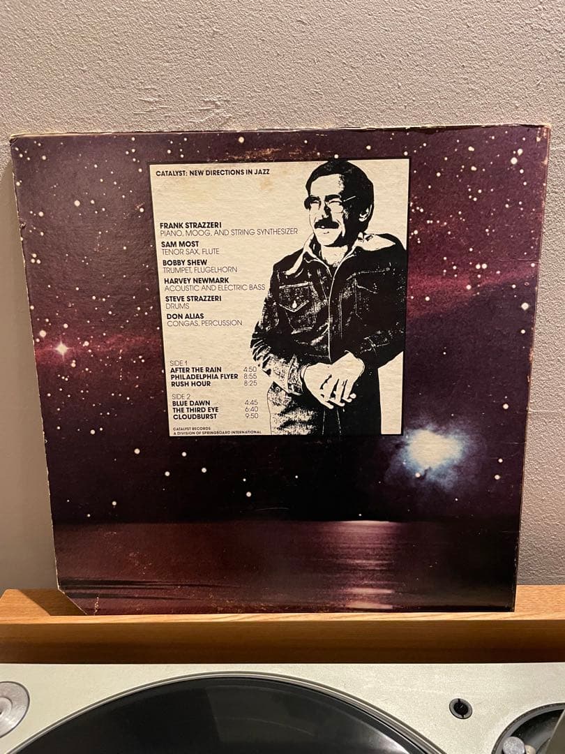 Frank Strazzeri After The Rain LP プロモ盤