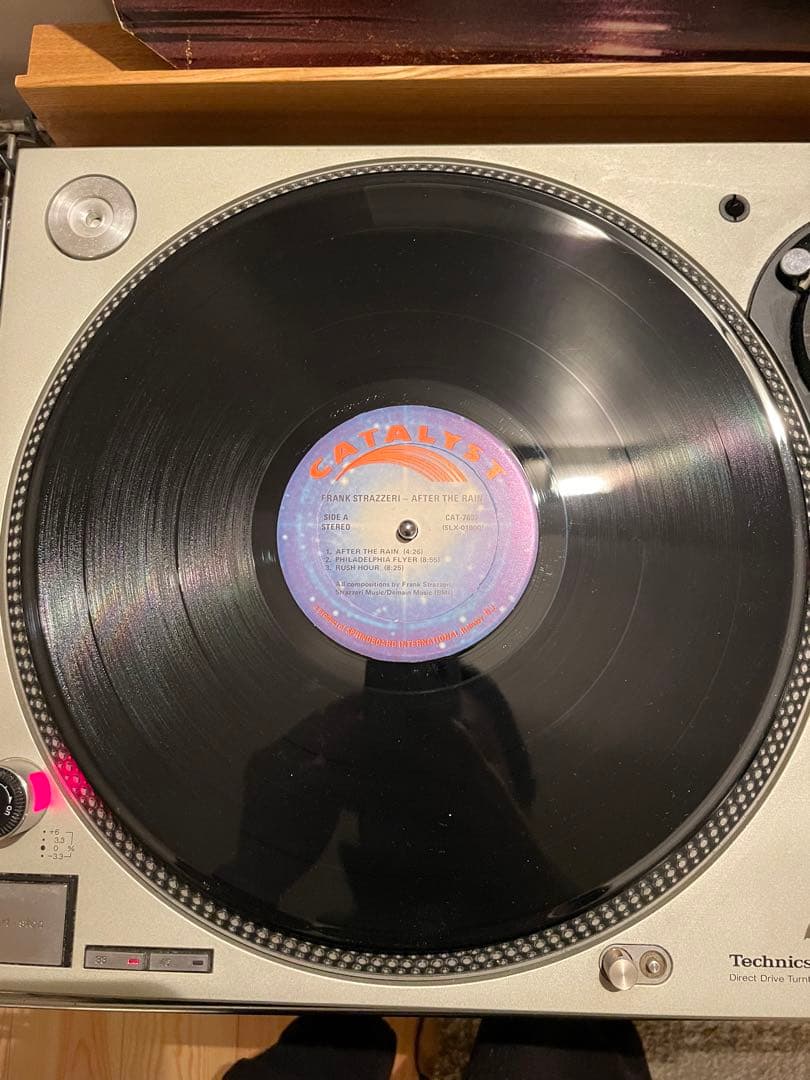Frank Strazzeri After The Rain LP プロモ盤