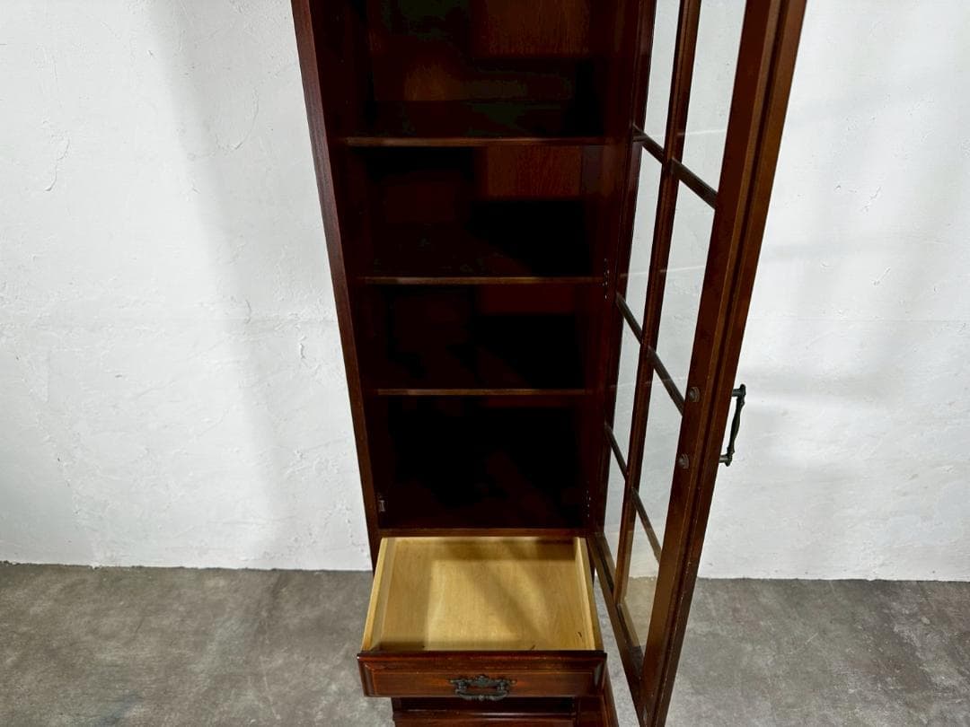 『karimoku』カリモク ハイチェスト カップボード 飾棚 RWche12