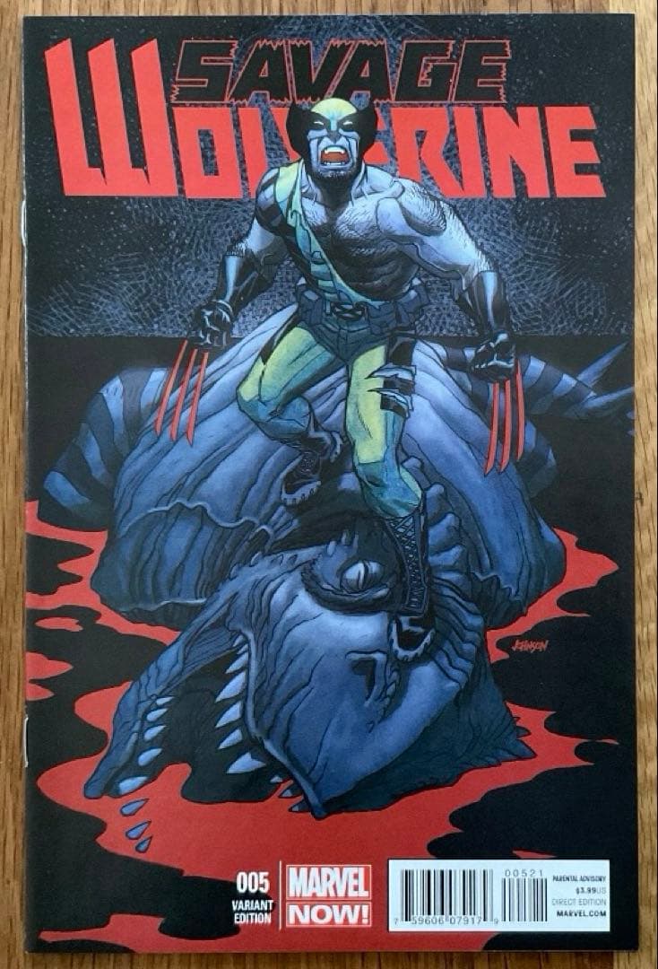 再値下げ❗️Savage Wolverine コンプリートセット アメコミリーフ