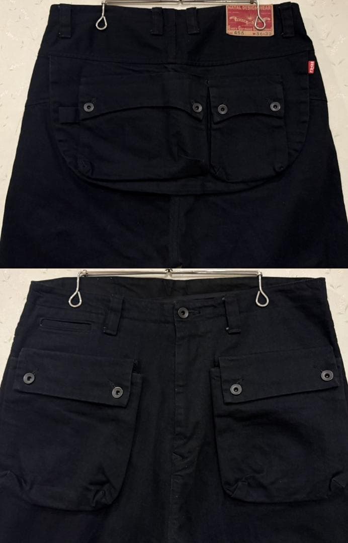 ＊NATAL DESIGN LotG55 フラップ パンツ W36 L22