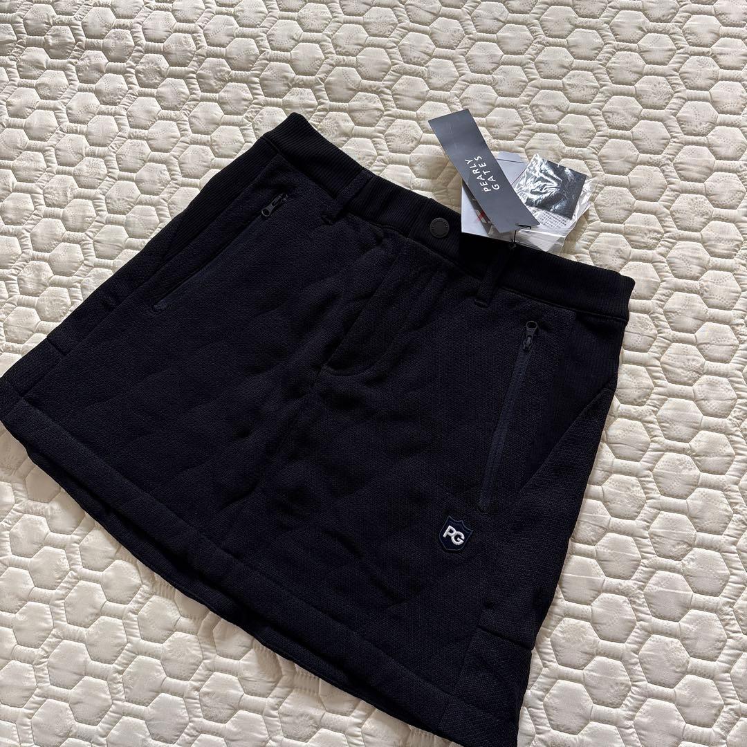 新品定価30800円　パーリーゲイツ　レディース　高機能　秋冬防風保温スカート