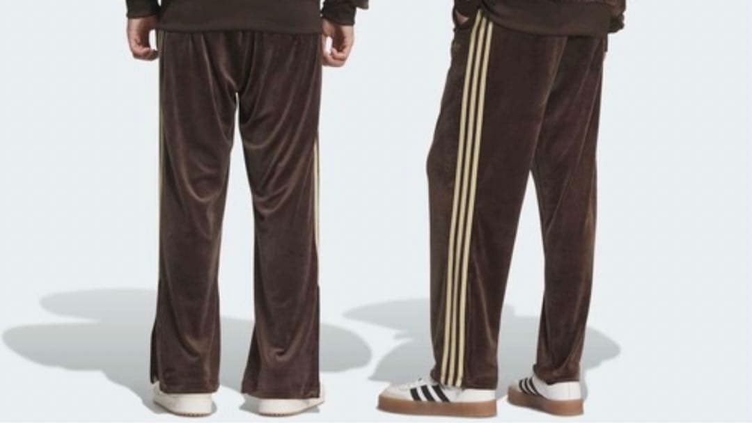 adidas FB TPベロア ファイヤーバード トラックパンツ 新品