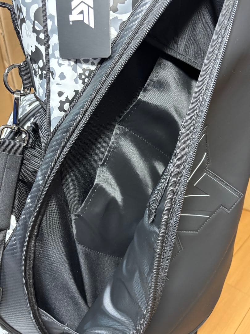 PXG ダークネス スカルカモ ハイブリッドスタンドバッグ 6分割 未使用展示品