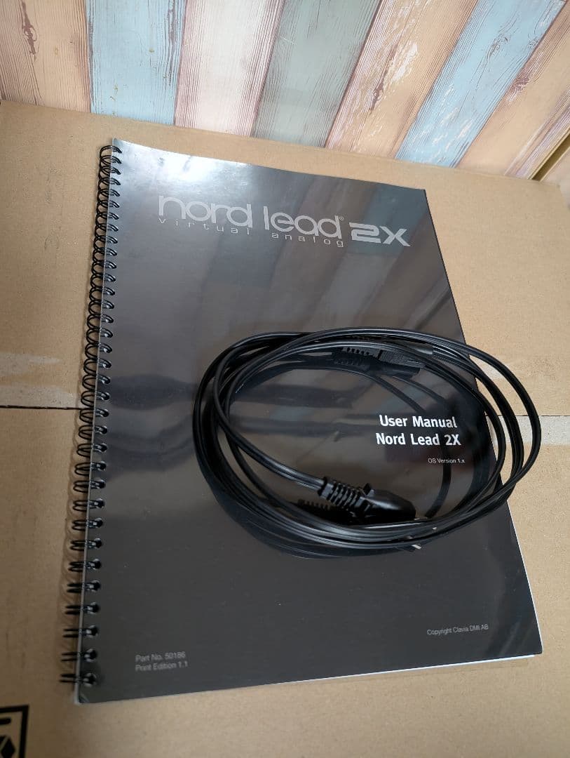 nord lead 2x バーチャルアナログ シンセサイザー