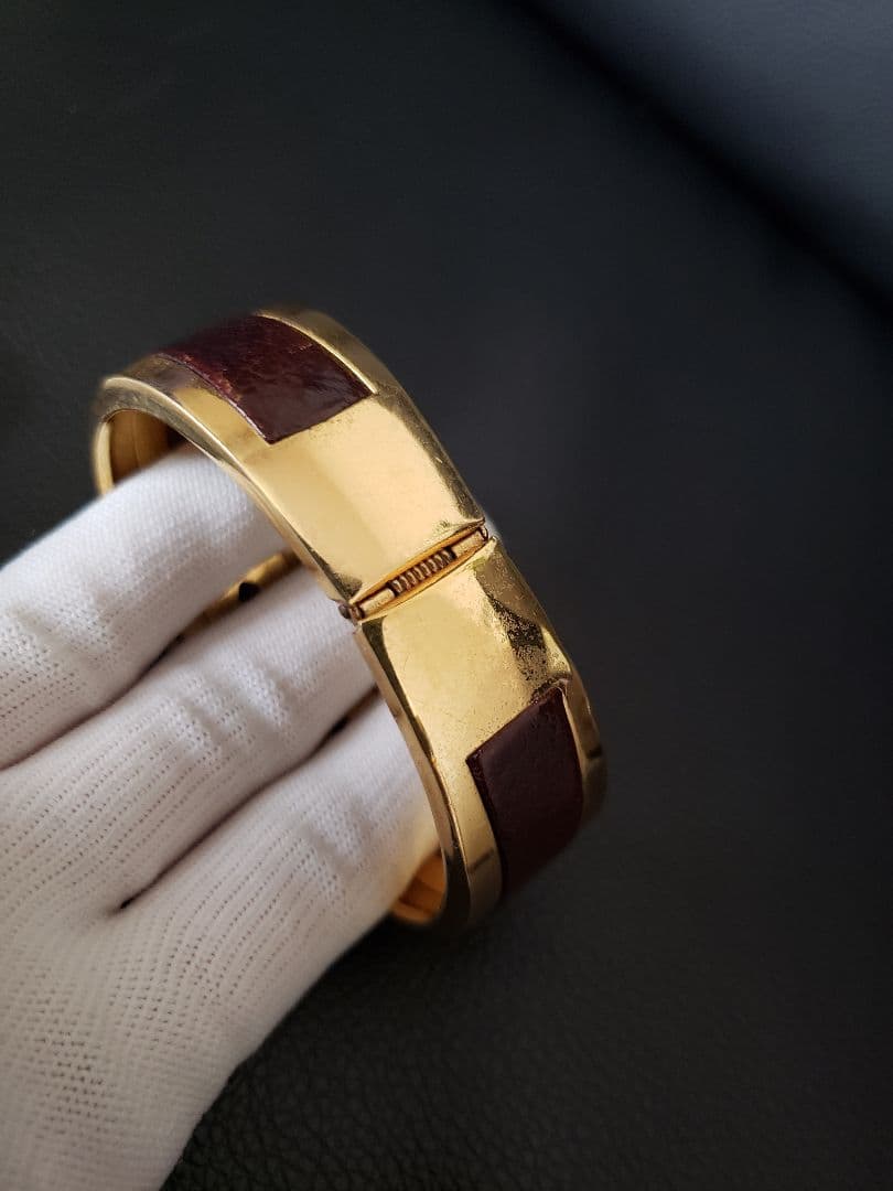 Christian Dior GERMANY ゴールドバングル ヴィンテージ