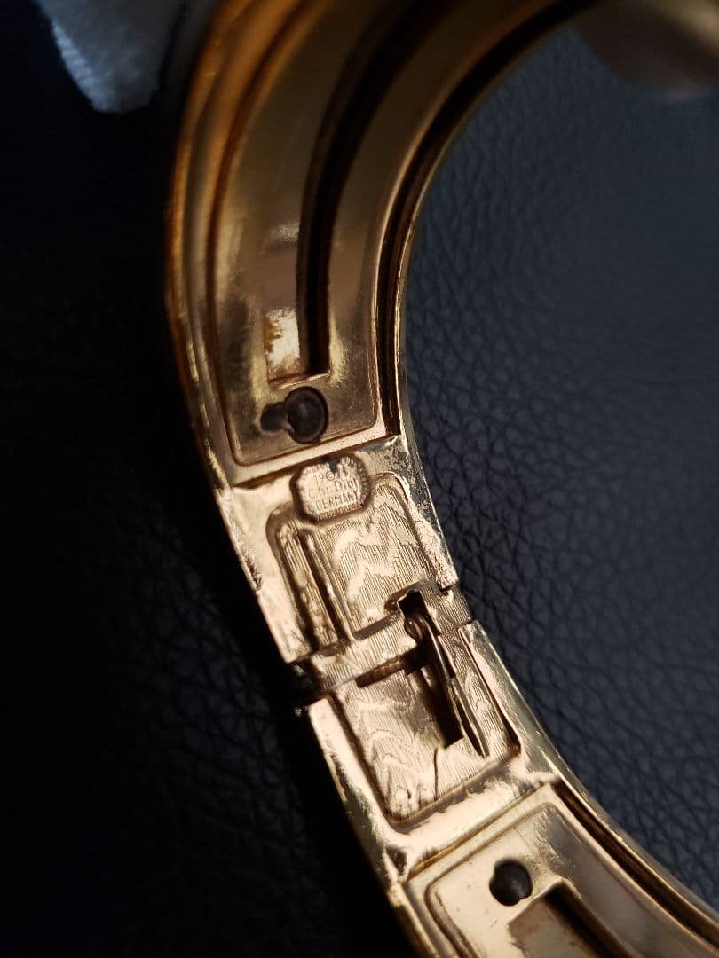 Christian Dior GERMANY ゴールドバングル ヴィンテージ